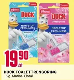 ÖoB Duck toalettren göring erbjuda