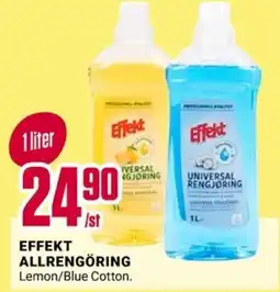 ÖoB Effekt allrengöring erbjuda