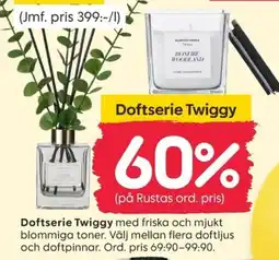 Rusta Twiggy Doftserie erbjuda