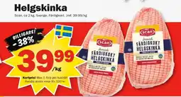 Pekås Scan helgskinka erbjuda