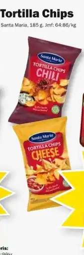 Pekås Santa Maria tortilla chips erbjuda