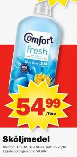 Pekås Comfort Sköljmedel erbjuda