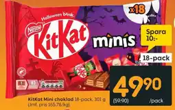Rusta KitKat Mini choklad erbjuda