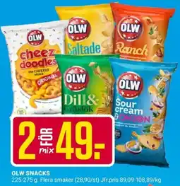 ÖoB Olw snacks erbjuda