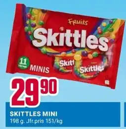 ÖoB Skittles mini erbjuda