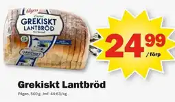 Pekås Pågen Lantbröd erbjuda