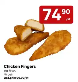 Snabbgross McCain Chicken Fingers erbjuda