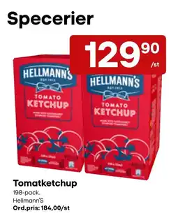 Snabbgross Hellmann's tomatketchup erbjuda