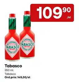 Snabbgross Tabasco erbjuda