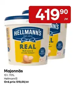 Snabbgross Hellmann's majonnäs erbjuda