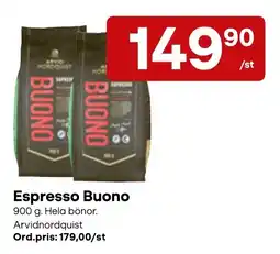 Snabbgross Arvidnordquist Espresso Buono erbjuda