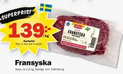 Pekås Scan fransyska erbjuda