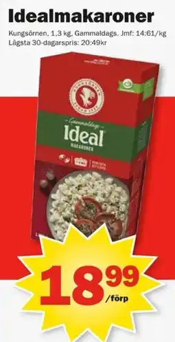 Pekås Ideal makaroner erbjuda