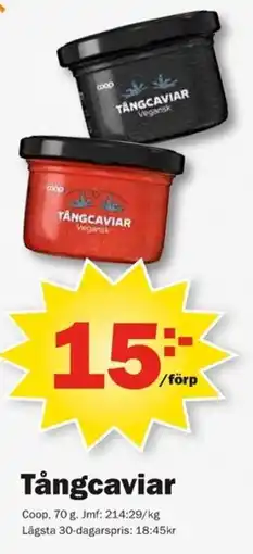 Pekås Coop Tångcaviar erbjuda