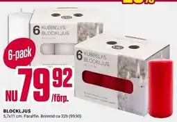 ÖoB Vic kubbelys blockljus erbjuda