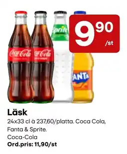 Snabbgross Coca-Cola Fanta & Sprite erbjuda
