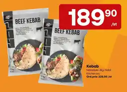 Snabbgross Kitchen Joy Beef Kebab erbjuda