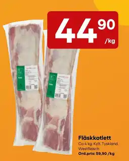 Snabbgross Fläskkotlett erbjuda