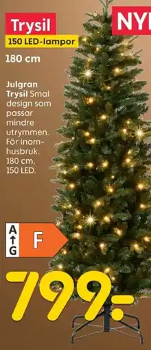 Rusta Trysil julgran erbjuda