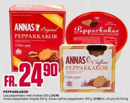 ÖoB Annas pepparkakor erbjuda
