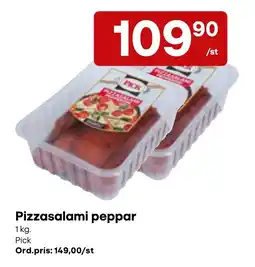 Snabbgross Pick pizzasalami peppar erbjuda
