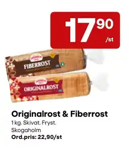 Snabbgross Originalrost & Fiberrost erbjuda