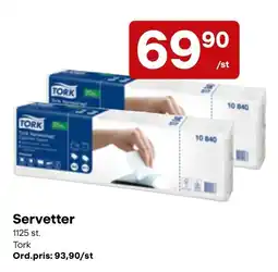 Snabbgross Tork servetter erbjuda