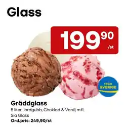 Snabbgross Sia Glass erbjuda