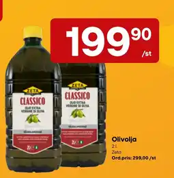 Snabbgross Zeta olivolja erbjuda