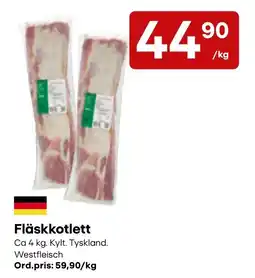 Snabbgross Fläskkotlett erbjuda