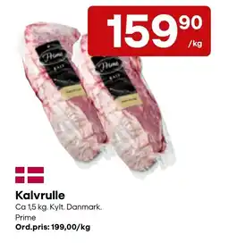 Snabbgross Prime kalvrulle erbjuda