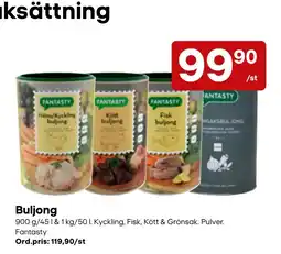 Snabbgross Fantasty buljong erbjuda