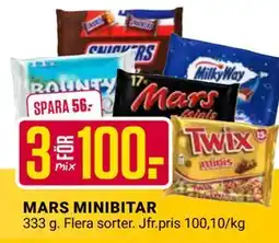 ÖoB MARS MINIBITAR erbjuda