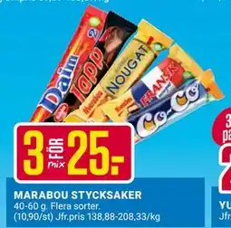 ÖoB MARABOU STYCKSAKER erbjuda