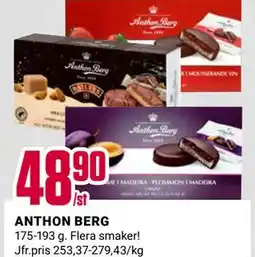 ÖoB ANTHON BERG erbjuda