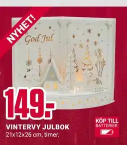 ÖoB VINTERVY JULBOK erbjuda