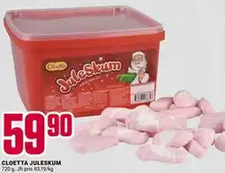 ÖoB CLOETTA JULESKUM erbjuda