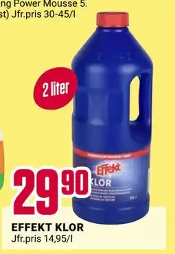 ÖoB EFFEKT KLOR erbjuda