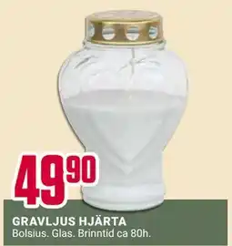 ÖoB GRAVLJUS HJÄRTA erbjuda