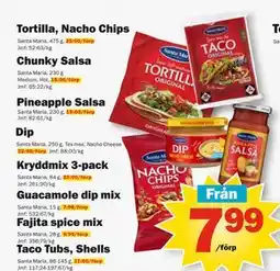 Pekås Tortilla, Nacho Chips erbjuda