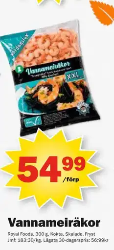 Pekås Vannameiräkor erbjuda