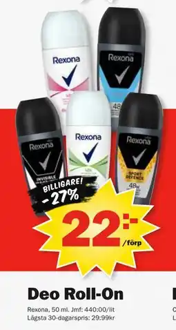 Pekås Deo Roll-On erbjuda