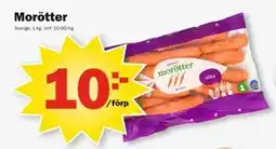 Pekås Morötter erbjuda