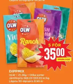Willys DIPPMIX erbjuda