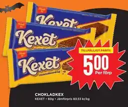 Willys Hemma CHOKLADKEX erbjuda