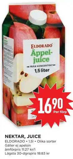 Willys NEKTAR, JUICE erbjuda