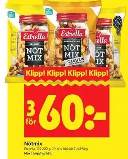ICA Kvantum Nötmix erbjuda