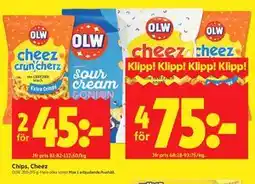 ICA Kvantum Chips, Cheez erbjuda