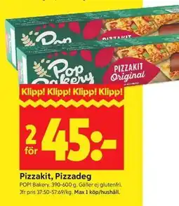 ICA Kvantum Pizzakit, pizzadeg erbjuda