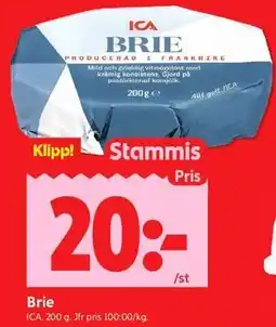 ICA Kvantum Brie, Medlemspris erbjuda